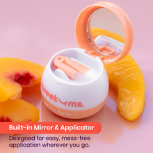 Load image into Gallery viewer, Sweetums Peach Flavored Lip Balm