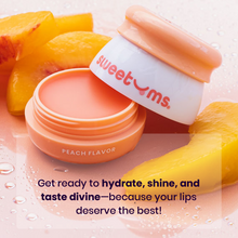 Load image into Gallery viewer, Sweetums Peach Flavored Lip Balm