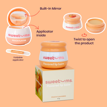 Load image into Gallery viewer, Sweetums Peach Flavored Lip Balm