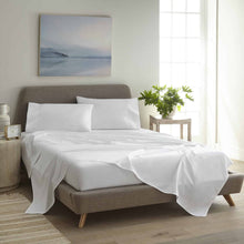 Load image into Gallery viewer, 270 TC Percale Sheet Sets – Limited Edition Picot Embroidery