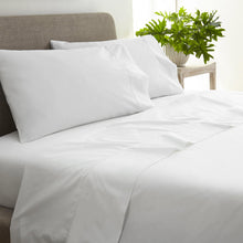 Load image into Gallery viewer, 270 TC Percale Sheet Sets – Limited Edition Picot Embroidery
