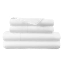 Load image into Gallery viewer, 270 TC Percale Sheet Sets – Limited Edition Picot Embroidery