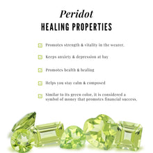 Load image into Gallery viewer, Bezel Set 1.2 Carat Peridot Engagement Ring for Women