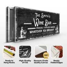 Load image into Gallery viewer, Personalized Wine Bar Sign