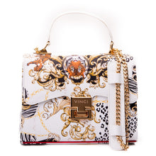 Load image into Gallery viewer, The Perugia White Leather Handbag