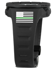 Load image into Gallery viewer, Coliseum Fit™ Thin Green Line - Freedom Edition (Phantom Black) Watch