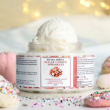 Load image into Gallery viewer, Sugar Cookie Sprinkles Foaming Sugar Scrub