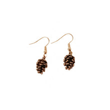 Load image into Gallery viewer, Pine Cone Earrings