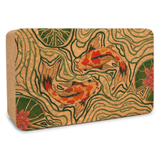 Load image into Gallery viewer, Pond of Harmony Cork Yoga Block