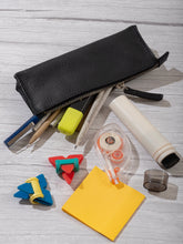 Load image into Gallery viewer, Black Leather Stationery Case (set of 2)
