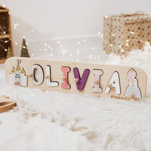 Load image into Gallery viewer, Princess Name Puzzle