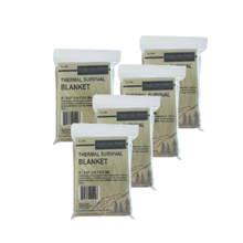 Load image into Gallery viewer, Thermal Survival Blanket - 5 Pack