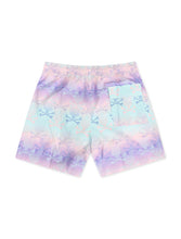 Load image into Gallery viewer, Psycho Bunny Forster Bunny Printed Swim Trunk - Lavender Gray