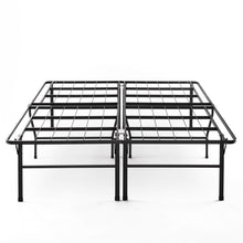 Load image into Gallery viewer, Queen size 18-inch High Rise Folding Metal Platform Bed Frame