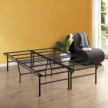 Load image into Gallery viewer, Queen size 18-inch High Rise Folding Metal Platform Bed Frame