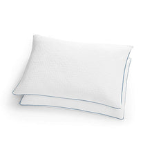Load image into Gallery viewer, Set of 2 Queen size Memory Foam Pillow with Removable Machine Washable Cover