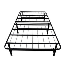 Load image into Gallery viewer, Queen size Black Metal Platform Bed Frame