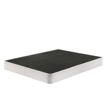 Load image into Gallery viewer, Queen size 8-inch Metal Frame Box-Spring Mattress Foundation with Cover