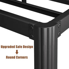 Load image into Gallery viewer, Queen Heavy Duty Metal Bed Frame with Round Edge Legs - 2,000 lb. Max Weight