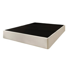 Load image into Gallery viewer, Queen size 7.8-inch Metal Frame Box-Spring Foundation for Mattress with Cover