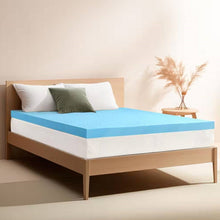 Load image into Gallery viewer, Queen size 3-inch Thick High Density Memory Foam Mattress Topper