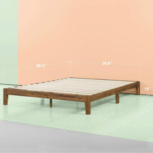 Load image into Gallery viewer, Queen Simple Modern Solid Wood Platform Bed Frame - 700 lb. Weight Capacity