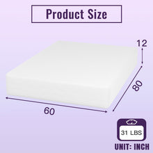 Load image into Gallery viewer, Queen size 12-inch Charcoal Infused Memory Foam Mattress with Removable Cover