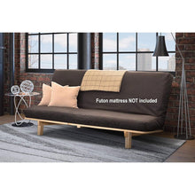 Load image into Gallery viewer, Queen size Solid Wood Futon Sofa Bed Frame - Made in the USA