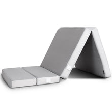 Load image into Gallery viewer, Queen size 4-inch Thick Folding Guest Bed Mattress