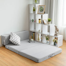 Load image into Gallery viewer, Queen size 4-inch Thick Folding Guest Bed Mattress
