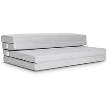 Load image into Gallery viewer, Queen size 4-inch Thick Folding Guest Bed Mattress
