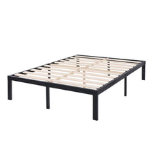 Load image into Gallery viewer, Queen Heavy Duty Metal Platform Bed Frame with Wood Slats 3,500 lbs Weight Limit