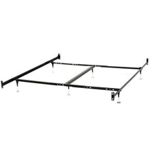 Load image into Gallery viewer, Queen Metal Bed Frame with Bolt-on Headboard Footboard Brackets