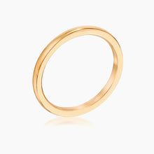 Load image into Gallery viewer, 2 mm IPG Gold Stainless Steel Wedding Band