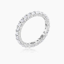 Load image into Gallery viewer, Cubic Zirconia Eternity Band