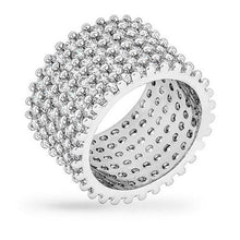 Load image into Gallery viewer, Laurie 22.5ct CZ White Gold Rhodium Ring