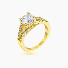 Load image into Gallery viewer, Irine 2.3ct CZ 14k Gold Classic Ring