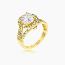 Load image into Gallery viewer, Marylin 2.5ct CZ 14k Gold Classic Ring