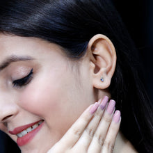 Load image into Gallery viewer, Natural Marquise Tanzanite Leaf Earrings with Screw Back