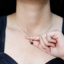 Load image into Gallery viewer, Genuine 1.68 Carat Black Diamond Solitaire Necklace for Women