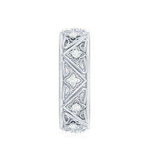 Load image into Gallery viewer, Vintage Style Diamond Wedding Band Ring