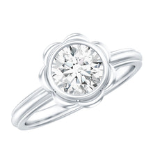 Load image into Gallery viewer, 1.25 Carat Round Lab Grown Diamond Solitaire Engagement Ring