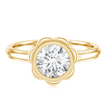 Load image into Gallery viewer, 1.25 Carat Round Lab Grown Diamond Solitaire Engagement Ring