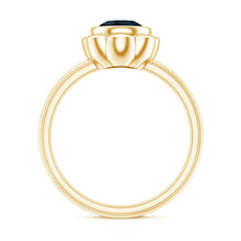 Load image into Gallery viewer, Genuine 1.35 Carat London Blue Topaz Solitaire Engagement Ring