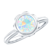 Load image into Gallery viewer, 1.5 Carat Ethiopian Opal Engagement Ring for Women