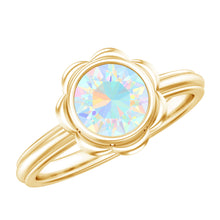 Load image into Gallery viewer, 1.5 Carat Ethiopian Opal Engagement Ring for Women