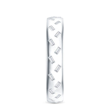 Load image into Gallery viewer, Baguette Cut Lab Grown Diamond Wedding Band With Certificate