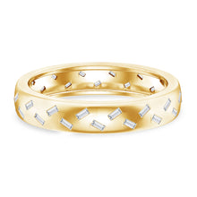 Load image into Gallery viewer, Baguette Cut Lab Grown Diamond Wedding Band With Certificate