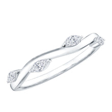 Load image into Gallery viewer, Marquise Cut Lab Grown Diamond Wedding Band