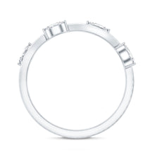 Load image into Gallery viewer, Marquise Cut Lab Grown Diamond Wedding Band